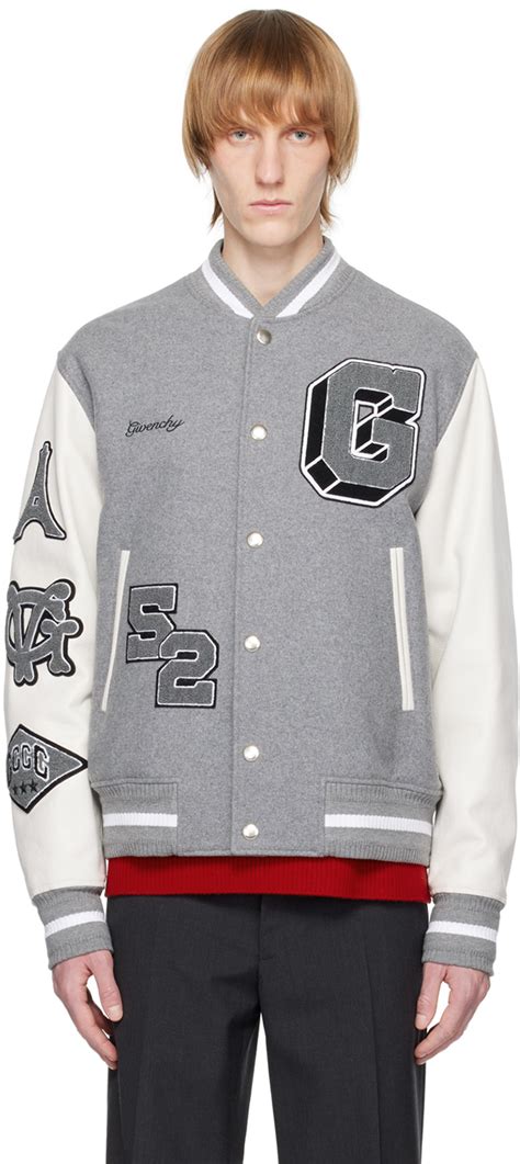 GIVENCHY College varsity jacket in fleece 